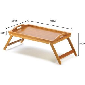 Opvouwbare Draagbare Bamboe Laptop Bureau Notebook Eettafel Voor Sofa Bed Laptop Tafel Op Het Bed Tafels Staande Schoot Bureau tafel