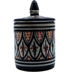 Deur Kruiden Keramische Terracotta Hand Geschilderd Marokko Etnische Meubels 1208190902