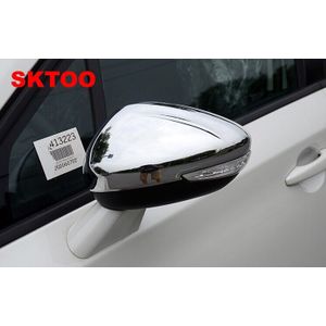 SKTOO Auto Styling Fit Voor Peugeot 301 308 408 508 3008 308 S Deur Side Wing Mirror Chrome Cover Achteruitrijcamera Cap accessoires