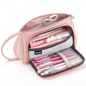 Kawaii Pencilcase Etui Super School Pen Geval Levert Grote Capaciteit Potlood Schooltas Doos Potloden Pouch Station