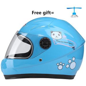 Kids Motor Helm Volledige Gezicht Motorhelm Voor Kinderen Electromobile Casque Casco Capacete 4-12 Jaar