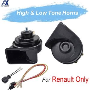 Slak Hoorn Voor Renault Clio Captur Megane Scenic Twingo Fluence Espace 12V 410/510Hz Dual Pitch Auto hoorns 125db Luid Auto Hoorn