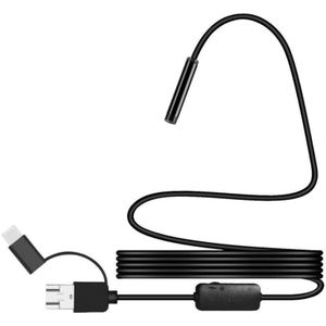 IP68 1200 p Android 8mm Micro USB Type-c USB 3-in-1 Computer Endoscoop Borescope buis Waterdichte USB Inspectie Mini Video Camera