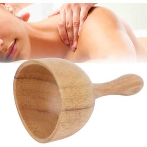 Hout Cupping Massage Tool Gepolijst Smoothing Oppervlakken Houten Massage Cup Voor Benen