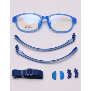 Kiekeboe Siliconen Vierkante Bril Voor Kinderen TR90 Frame Blauw Roze Meisje Optische Glazen Frame Voor Kinderen Accessoires Voor Studenten