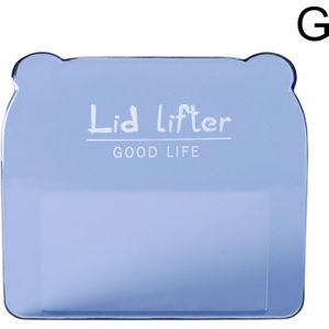 Draagbare Nordic Transparante Wc-bril Lifter Wc Lifting Apparaat Raak Wc-deksel Handvat Wc Accessoires