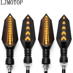 12 Led Motorfiets Richtingaanwijzers Moto Achterlichten Signal Lamp Voor Honda Voor Kawasaki Z750 Z800 Voor Yamaha MT07 MT09 MT10 R1