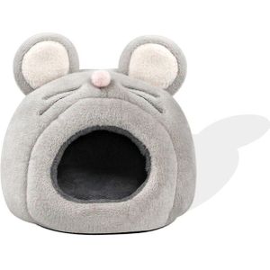 Zachte Muis Vormige Huis Bed Kooi Voor Hamster Mini Animal Muizen Rat Nest Bed Hamster Huis Kleine Huisdieren Product Kleine dieren