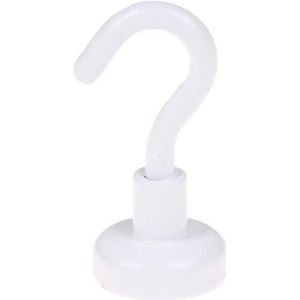 1Pcs Magnetische Opknoping Haak Metal Plated Magneet Ijzer Sterke Haak Reizen Accessoire Voor Keuken Badkamer Schuur Kasten Garage Haken