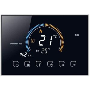 Wifi Slimme Thermostaat Met Presssn Kleur Display Draadloze Programmeerbare Thermostaat Controller Voor Home Office