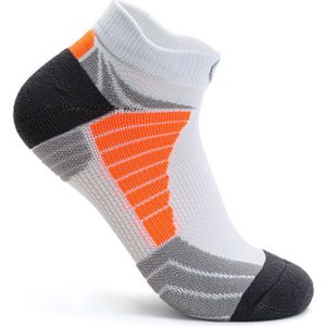 Demping Enkel Sport Sokken Compressie Heldere Kleur Ademend, Deodorant Outdoor Basketbal Reizen Fiets Running No Show Sokken