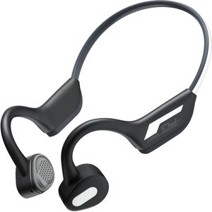 Beengeleiding Oortelefoon Bluetooth 5.0 Draadloze Hoofdtelefoon Outdoor Sport Headset met Microfoon Handsfree Headsets