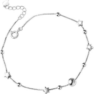Mode Ster Ketting Voor Vrouwen Enkelbandje 925 Sterling Zilveren Enkelbanden Armband Voor Vrouwen Voet Sieraden Enkelbandje Op Voet