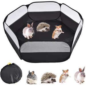 Pet Box Opvouwbare Kleine Dieren Kooi Tent Pop Up Oefening Spel Hek Voor Hond Kat Konijnen Hamster Tent