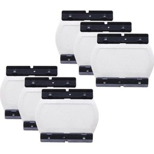 Elektrisch Scheerapparaat Hoofd, 6Pcs 11B Scheerapparaat Folie Voor Braun Series 110 120 130 140 150 5684 5685 Scheerapparaat Scheermes