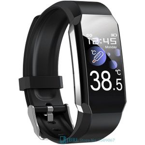 Temperatuur Smart Horloge Sport Vrouwen Mannen Dames Horloge Voor Andriod Ios Smart Klok Fitness Tracker Smartwatch Uur