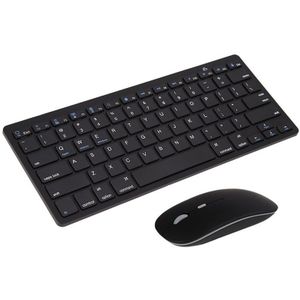 Voor Android Apple Systeem Smart Phone Tablet Pc Universal Mini Ultradunne Draadloze Bluetooth Toetsenbord Muis Set