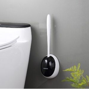 Guret Siliconen Wc Borstel Voor Wc Accessoires Lensbare Toiletborstel Muur Gemonteerde Cleaning Tools Home Badkamer Accessoires Sets