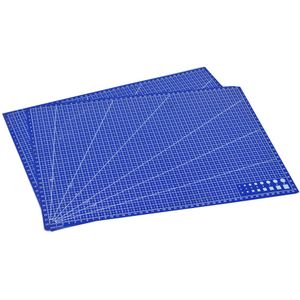 1Pcs A3 Pvc Rechthoekige Snijden Mat Grid Line Tool Plastic 45cm * 30cm snijmat a3