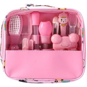 13 Stuks Baby Baby Grooming Gereedschap Pasgeboren Manicure Set Baby Gezondheidszorg Nagelknipper Haarborstel Tool