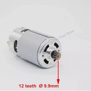DC Motor 12 tanden vervangen voor BOSCH accuboormachine Schroevendraaier GSR 7.2 V 9.6 V 12 V 14.4 V 16.8 V 18 V 21 V accessoires Onderdelen