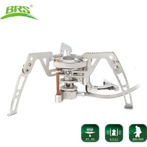 Brs Outdoor Gasfornuis Camping Gasbrander Vouwen Elektronische Kachel Draagbare Wandelen Kachels Alpine Berg Camping Apparatuur