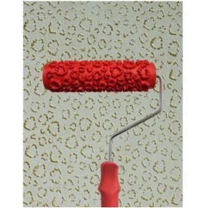 Decoratieve Verf Roller Patroon Reliëf Textuur Schilderen Hulpmiddelen Voor Muur Slaapkamer Pintura Machine Huishoudelijke Borstel EG322T