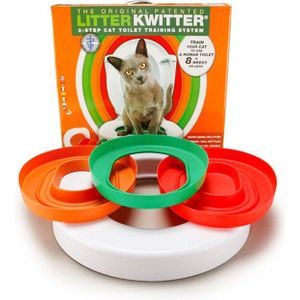 Cat Toilet Training Seat Pet Plastic Kattenbak Lade Kit Professionele Trainer Schoon Kitten Gezonde Katten Menselijk Wc