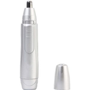 Neus Trimmer Oorhaar Trimmer Battery Operated Rvs Dual-Edge Mesjes Facial Hair Trimmer (Afneembare Hoofd En washabl