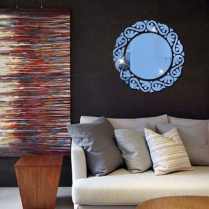 Acryl DIY decoratieve spiegel muurstickers milieuvriendelijke hoogwaardige woonkamer slaapkamer decoratieve spiegel