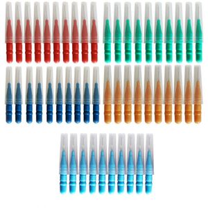 Interdentale Borstel Dental Floss Tanden Orale Schoon Hygiëne Tandenstoker Gereedschappen Tandenstoker Tanden Borstel Oral Care Tool 50 Stuks