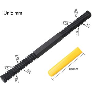 Draad Reparatie Restauratie Bestand Tanden Correctie Metric Hardware Mini Diy Handgereedschap Voor Dagelijks Rijders/Mechanica