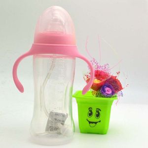 330 ML Zuigfles Zuigelingenmelk Fles Verpleging Zuigfles Baby Water Cup Kids Siliconen PP BPA Gratis