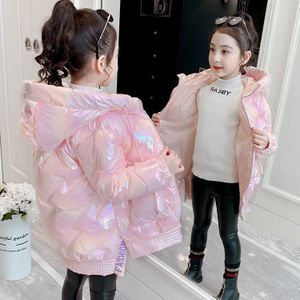 Kids Winter School Meisjes Kinderen Kleding Lange Jas Meisje Kleding Dikke Jas Met Kap Geen-Wassen Snowsuit Bovenkleding Jas parka