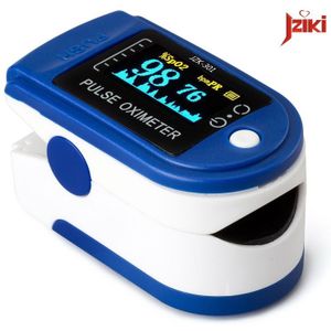 Jziki Vingertop Pulsoxymeter Pulsioximetro Saturatiemeter De Dedo Spo2 Pr Oled Saturometro Oxymetrie Bloed Zuurstof Hartslagmeter