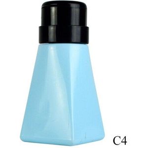 200 Ml Lege Plastic Hervulbare Flessen Pomp Dispenser Nail Polish Remover Alcohol Liquid Container Gel Nagellak Tool LA178-1