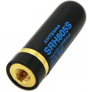 SRH805S Dual Band Uhf + Vhf Antenne Sma Male Voor Baofeng UV3R UV100 Linton LT6100 LT6188 Yaesu/Vertex VX-6R radio
