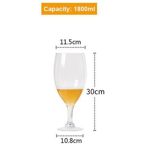 Creatieve Super Grote Champagne Glas Hanap Rode Wijn Beker Beker Ktv Grote Capaciteit loodvrij Crystal Beer Mok Drinken bril