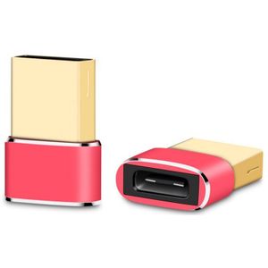 Hoge Usb Flash Drive Mini Type C Usb 2.0 Male Naar Type-C Vrouwelijke Converter Otg adapter Draagbare Voor Iphone Laptop Type C