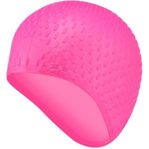 Unisex Siliconen Rubber Badmuts 3D Ergonomisch Oor Zakken Volwassen Waterdichte Zwemmen Caps Hoed Zwemmen Accessoires