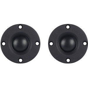2Pcs Tweeter Speaker 6 Ohm 30W Hifi Zachte E Zijde Film Treble Luidspreker Neodymium Getande Aluminium Koellichaam