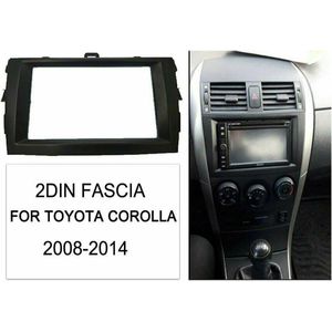 Auto Radio 2DIN Frame Panel Auto 2 Din Dash Mount Kit Adapter Trim Panel Voor Toyota Corolla auto Accessoires