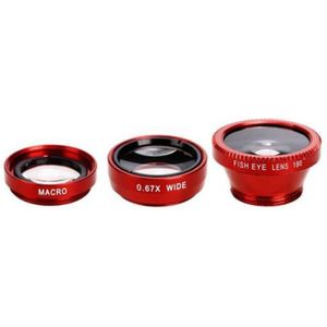 Clear 3 In 1 10X Macro Groothoek 4K Telefoon Camera Lens Voor Schieten
