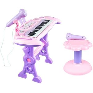 Kinderen 37 Belangrijke Elektronische Keyboard Piano Orgel Speelgoed Set Microfoon Muziek Spelen Kinderen Educatief Voor