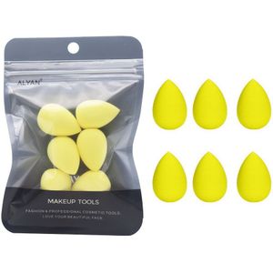 6pcs Mini Makeup Sponge Powder Puff Beauty Sponge for Makeup Concealer Liquid Foundation Face Cosmetic Puff Make Up Sponge