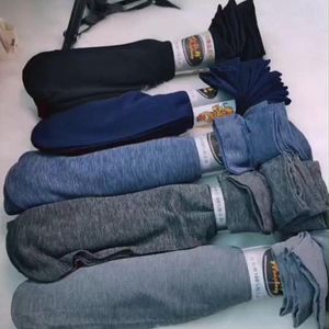 10 Pairs Business Heren Zomer Sokken Gemerceriseerde Katoen Dunne Hoge Elastische Ademende Casual Korte Crew Sokken Mannelijke Koele Sokken Meias