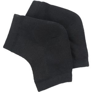 2 Stuks Glad Hydraterende Gel Spa Half Sokken Hak Voet Crack Reparatie Droog