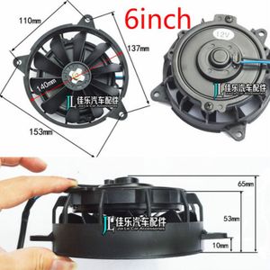 UNIVERSELE 80 w 6 inch 7 inch 8 inch 9 inch 10 inch 12 inch 13 inch motorfiets truck auto 24 V 12 v fan radiator fan cooling fan auto