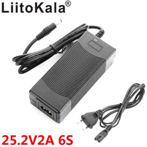 Liitokala 6S 25.2V 2A 24V Accu Voeding Lithium Li-Ion Batterites Charger Ac 100-240V Converter Adapter