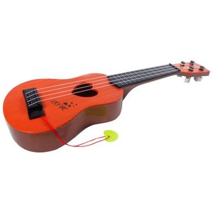 Party 4 Strings Mini Ukulele Muziekinstrument Kids Spelen Draagbare Simulatie Beginner Educatief Speelgoed Voorschoolse Veilig